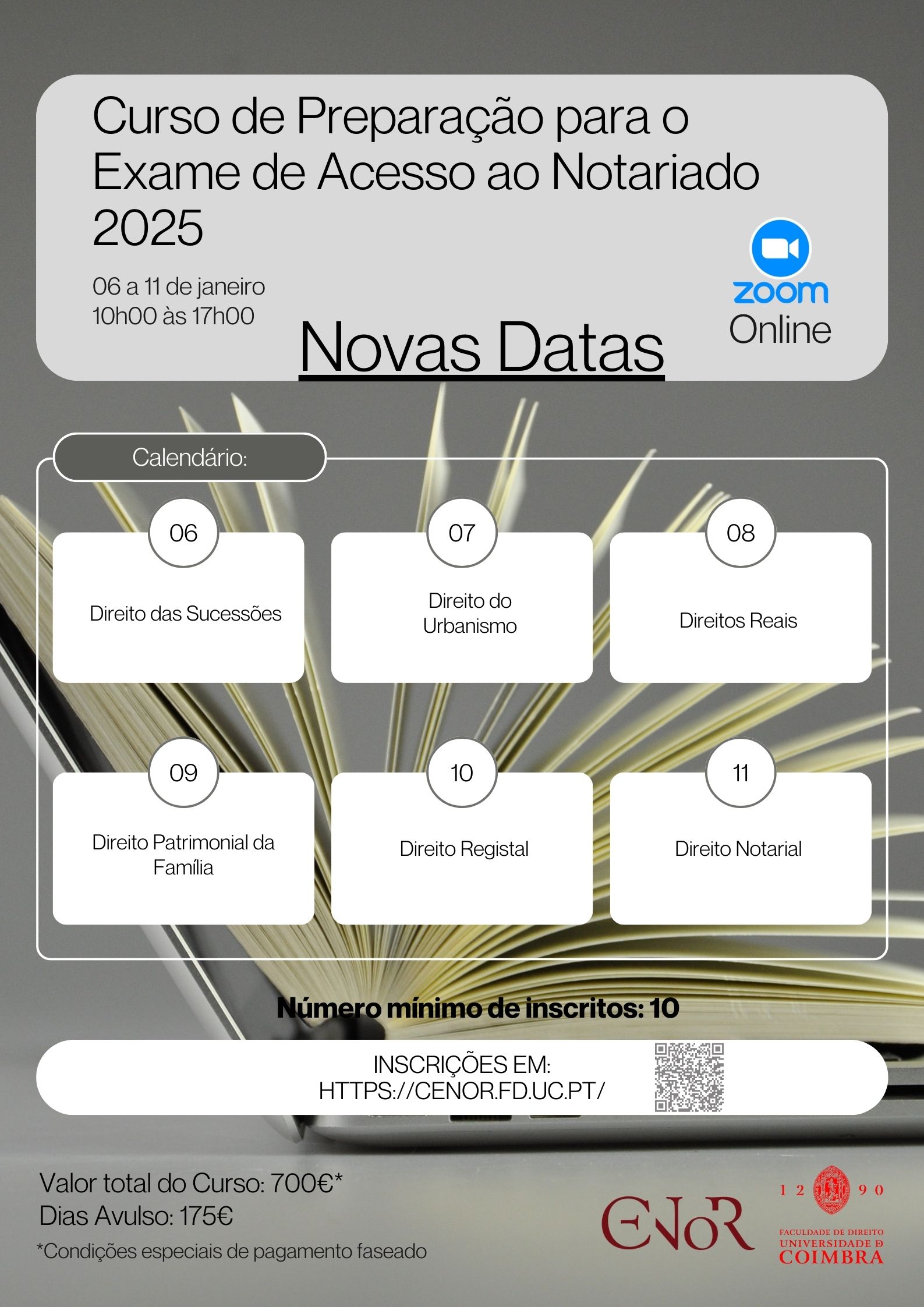 Curso de Preparação para o Exame de Acesso ao Notariado 2025