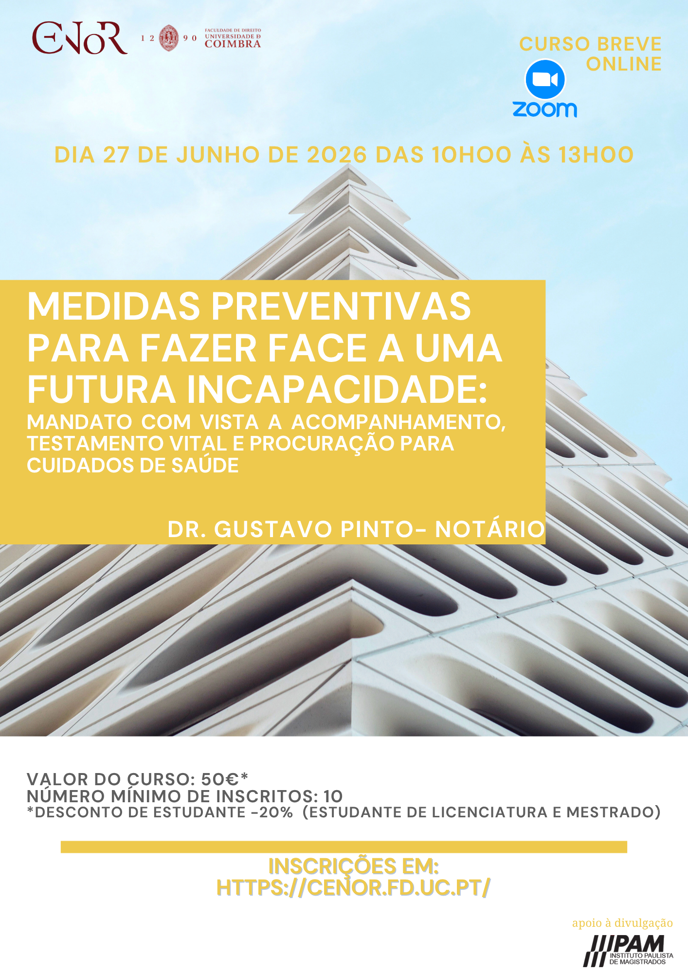 Medidas preventivas para fazer face a uma futura incapacidade