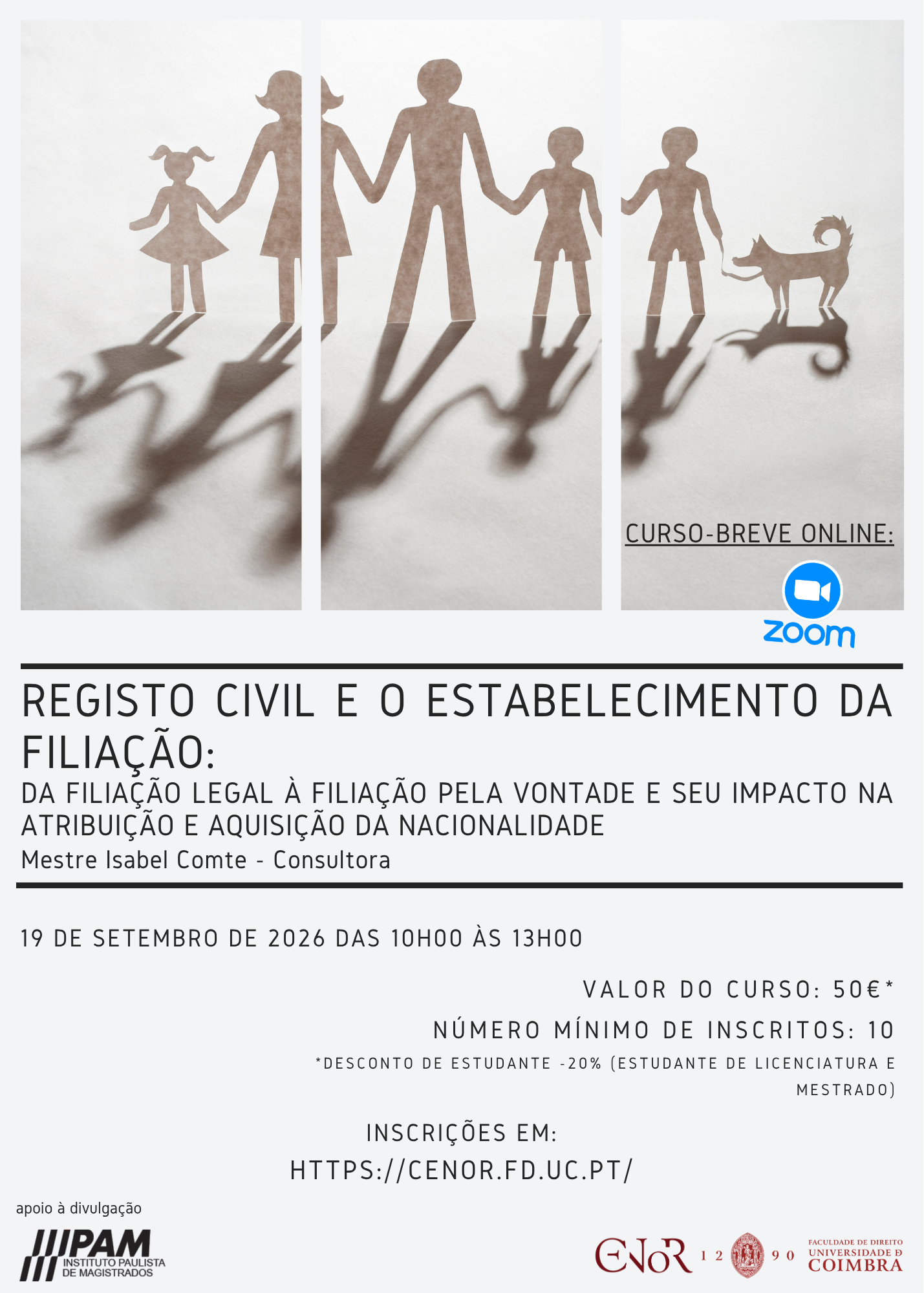 Registo Civil e o Estabelecimento da Filiação